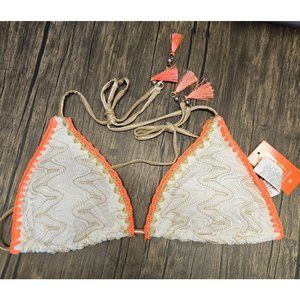 River Island Women's Bikini Top Size 8